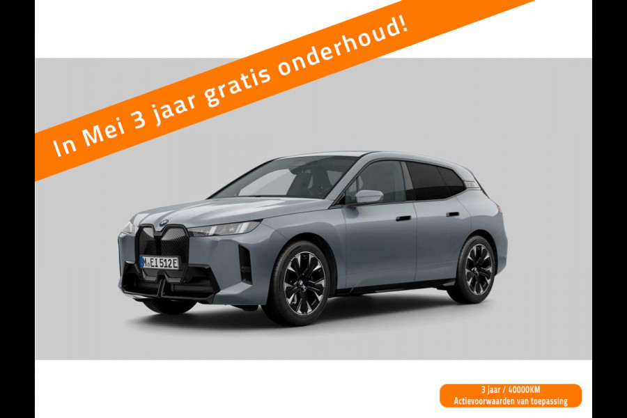 BMW iX xDrive60 112kWh - M-Sport - Trekhaak - ACC - M-Zetels - Head-up - Harman Kardon