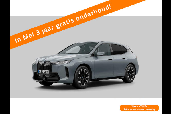 BMW iX xDrive60 112kWh - M-Sport - Trekhaak - ACC - M-Zetels - Head-up - Harman Kardon