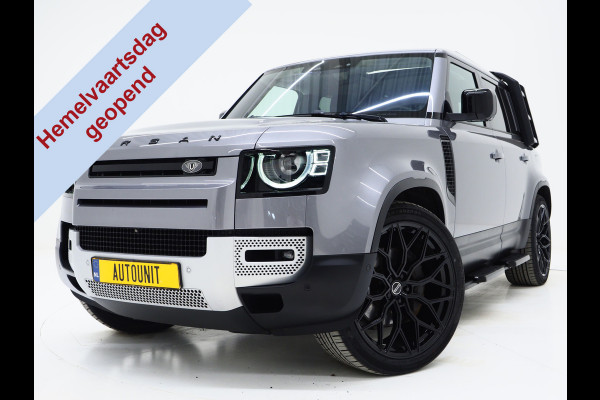 Land Rover Defender 110 2.0 P400e Urban Look | Panoramadak | Explorer Pack | Sidesteps | Meridian | 360 | Keyless | Trekhaak