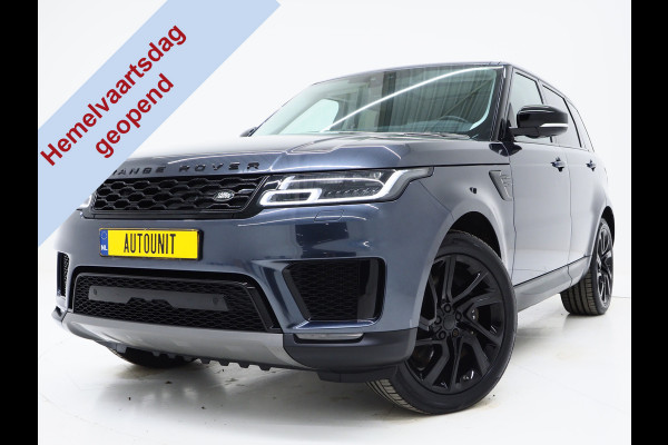 Land Rover Range Rover Sport P400e SVO Palette Grey | Black Pack | Panoramadak | Luchtvering | Meridian | Camera | Carplay