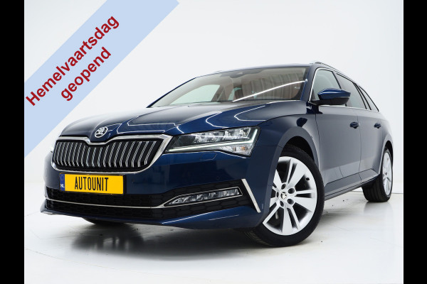 Škoda Superb Combi 1.4 TSI iV Style | Panoramadak | Canton | Leder | Camera | Adaptive Cruise | Memory | Carplay