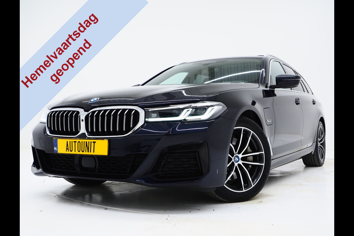BMW 5 Serie Touring 530e xDrive M Sport | Panoramadak | Harman/Kardon | Leder | 360 | Adaptive Cruise | Trekhaak | Carplay