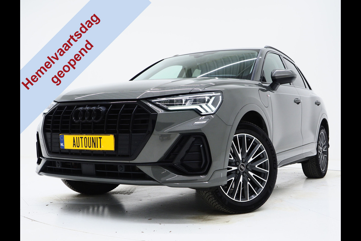 Audi Q3 45 TFSI e S-Line Edition Black | Panoramadak | Two Tone Leder | Sonos | Alcantara Design | Adaptive Cruise