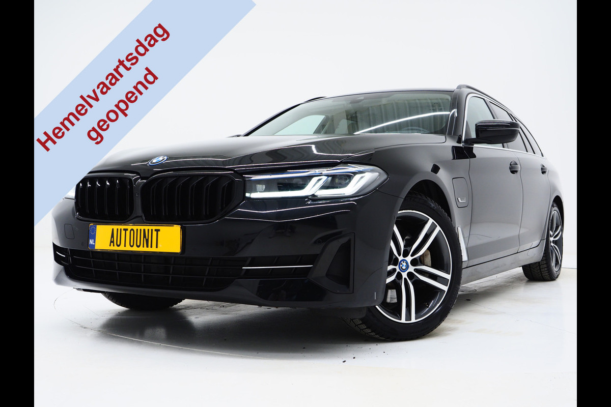 BMW 5 Serie Touring 530e Shadow Line | NL auto | Leder | LaserLED | Camera | Memory | Dodehoek | Cruise | DAB | Carplay