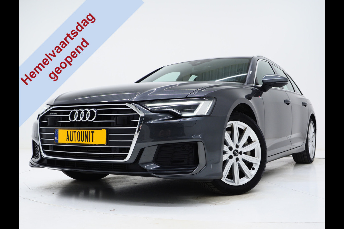 Audi A6 Avant 50 TFSI e quattro | Panoramadak | Trekhaak | B&O Audio | Sfeerlicht | Keyless | Adaptive Cruise | Carplay