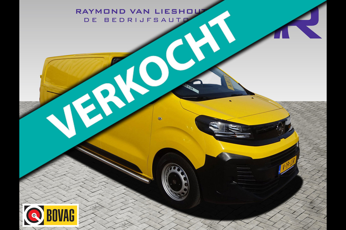 Opel Vivaro Electric L3 50 kWh S.O.H. 95% NIEUW MODEL DIGITAAL DASHBOARD NAVI AIRCO