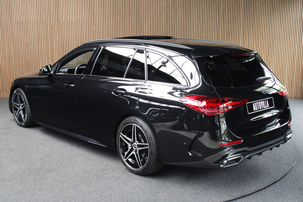 Mercedes-Benz C-Klasse Estate 180 AMG Pano Leder Matrix LED 360 Navi Elektr. trekhaak Memory Stoelverwarming Elektr. trekhaak PTS LM velgen