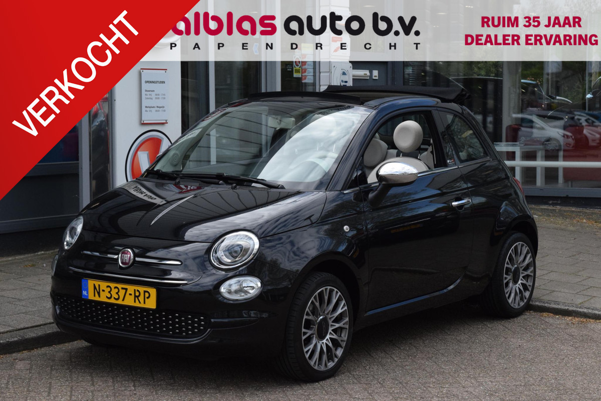 Fiat 500C 1.2 Lounge|16"|Cruise|Carplay