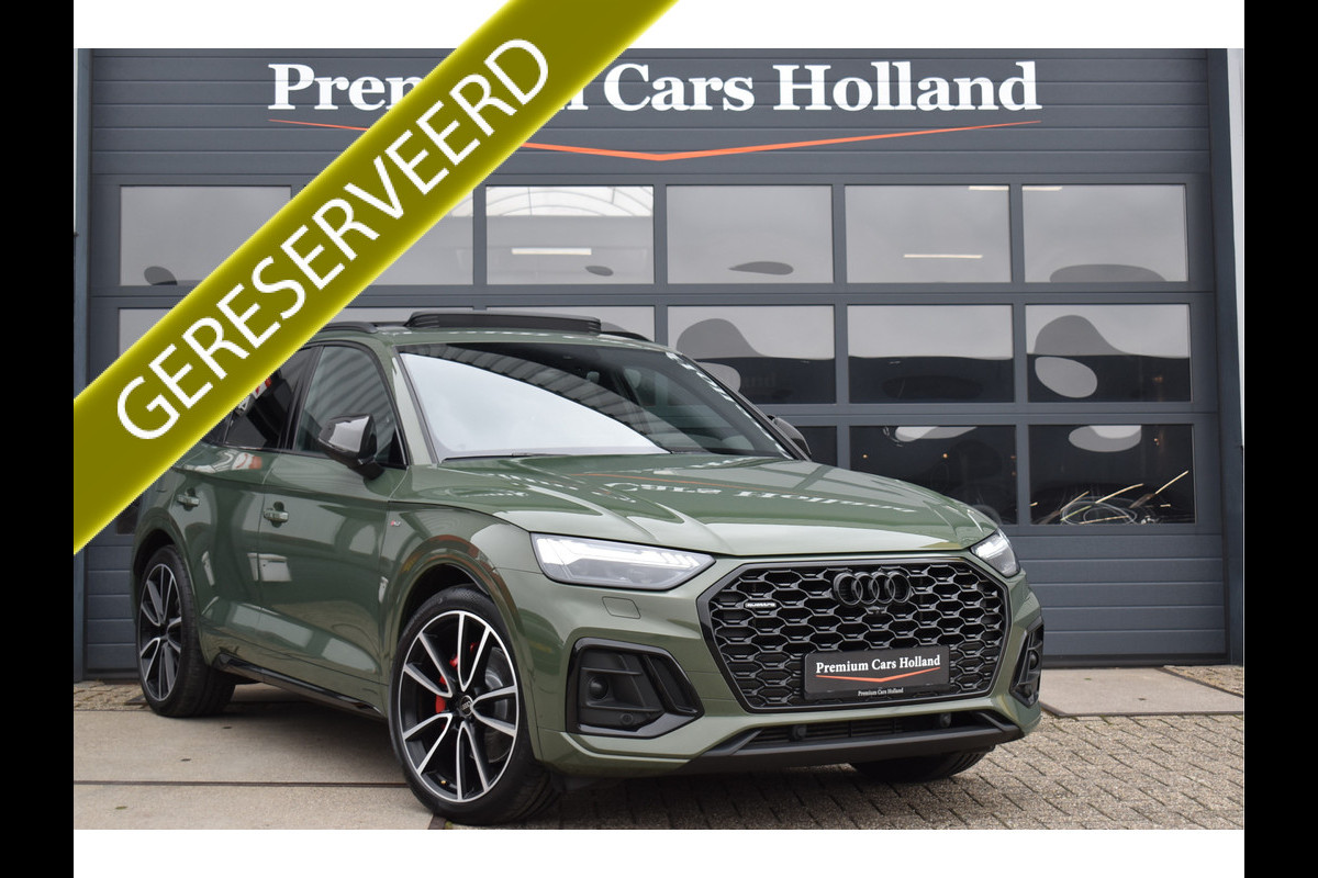 Audi Q5 Sportback 55 TFSI e S-Line 367 Pk Pano RS-Stoel Luchtvering Carbon SQ5 Keyless Matrix Oled 21 Inch