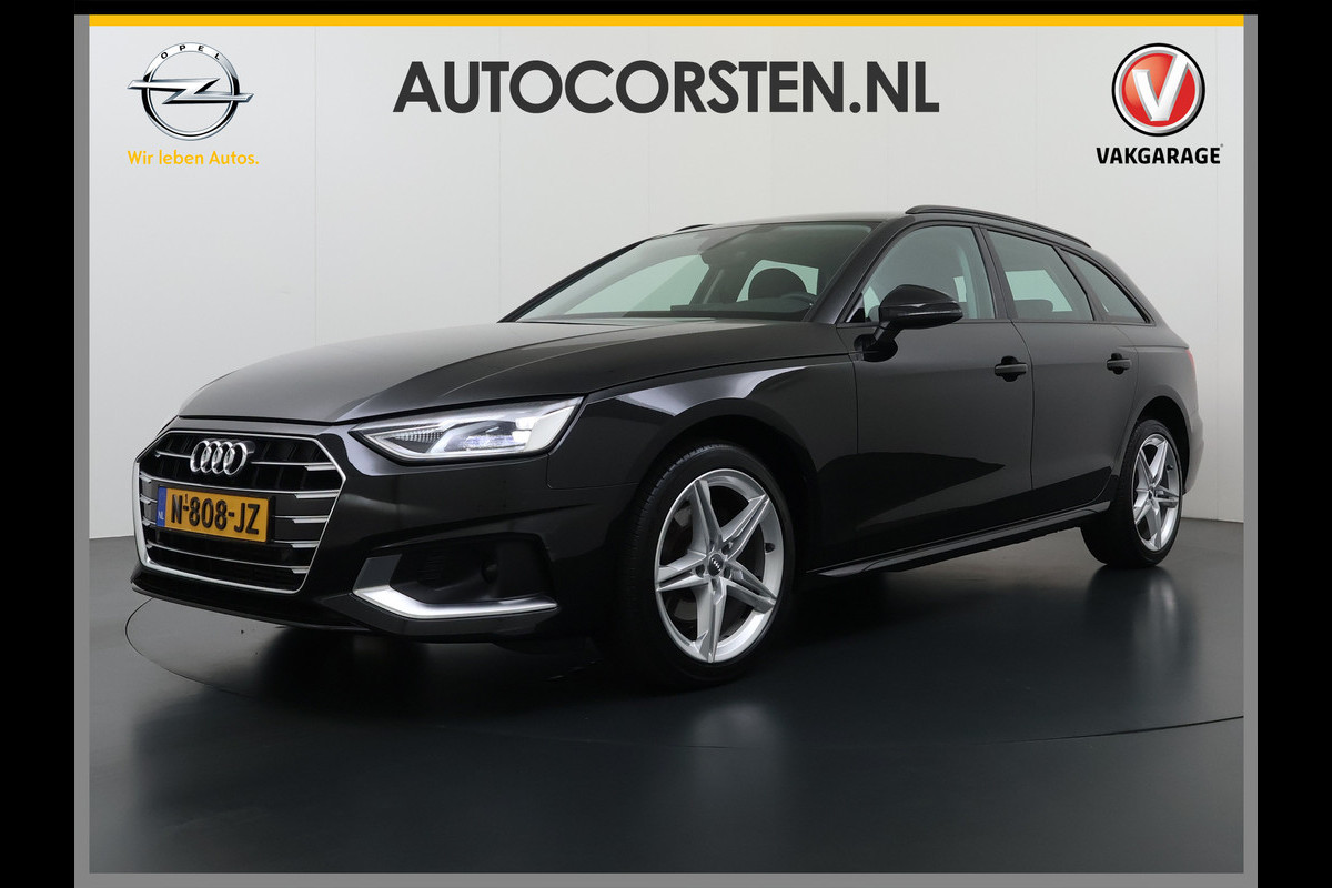 Audi A4 Avant 2.0 TFSI Autom. M.Hybride Navi Sportstoelen+Verwarmd 3-Zone Ecc Cruise Control Pdc Keyless Launch Edition Business Elek.Achterklep Virtual Cockpit Lmv 18" Isofix Led Regen-Lichtsensor Keyless