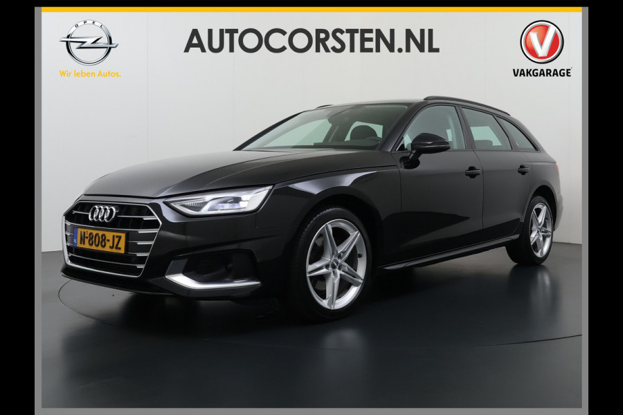 Audi A4 Avant 2.0 TFSI Autom. M.Hybride Navi Sportstoelen+Verwarmd 3-Zone Ecc Cruise Control Pdc Keyless Launch Edition Business Elek.Achterklep Virtual Cockpit Lmv 18" Isofix Led Regen-Lichtsensor Keyless