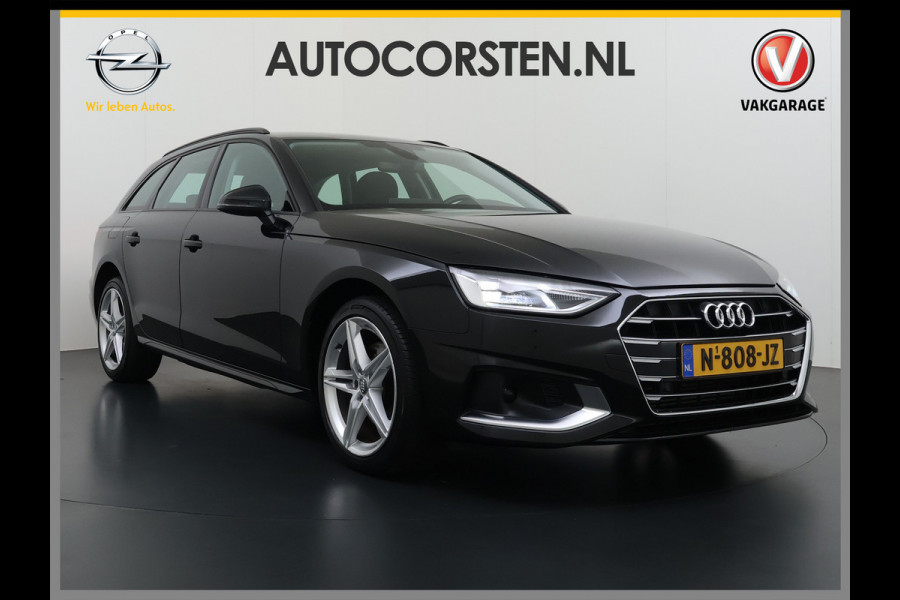 Audi A4 Avant 2.0 TFSI Autom. M.Hybride Navi Sportstoelen+Verwarmd 3-Zone Ecc Cruise Control Pdc Keyless Launch Edition Business Elek.Achterklep Virtual Cockpit Lmv 18" Isofix Led Regen-Lichtsensor Keyless