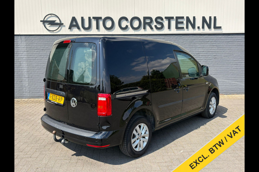 Volkswagen Caddy 2.0TDI L1H1 Trekhaak Airco Bluetooth Lmv BMT Business Wandbetimmering Schuifdeur Origineel Nederlandse Caddy