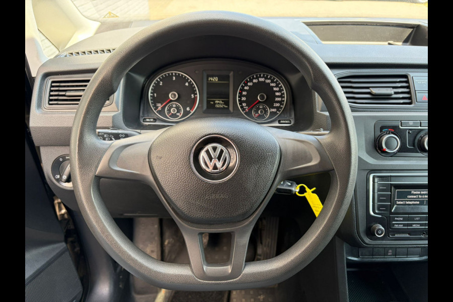 Volkswagen Caddy 2.0TDI L1H1 Trekhaak Airco Bluetooth Lmv BMT Business Wandbetimmering Schuifdeur Origineel Nederlandse Caddy