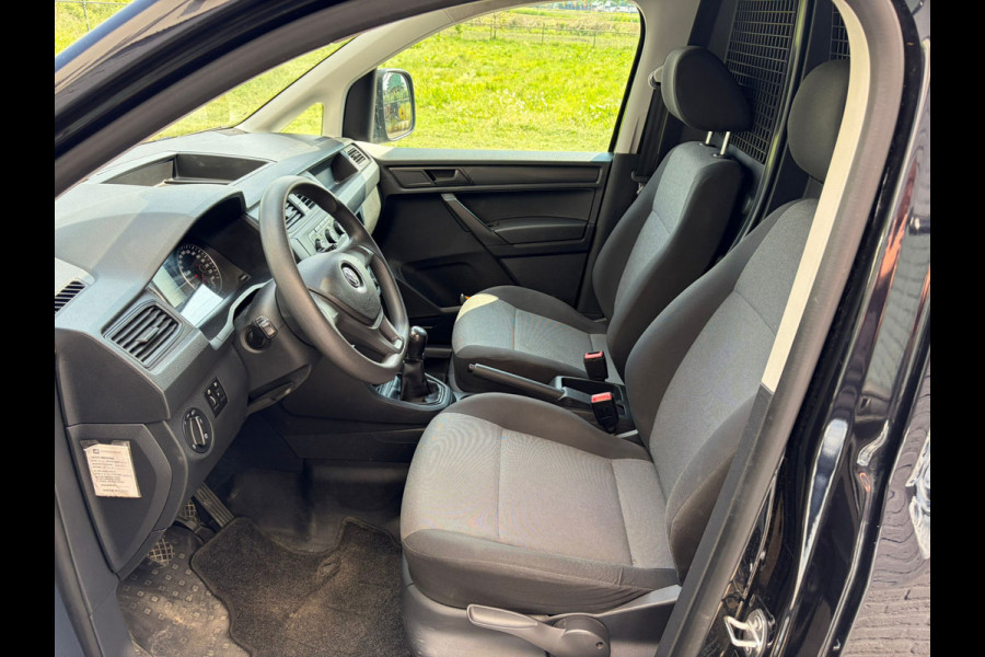 Volkswagen Caddy 2.0TDI L1H1 Trekhaak Airco Bluetooth Lmv BMT Business Wandbetimmering Schuifdeur Origineel Nederlandse Caddy