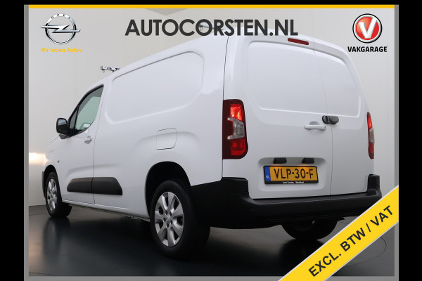 Opel Combo 1.5D 131PK Automaat L2H1 Navi Airco Pdc Dakdragers Apple Carplay Android Auto Cruise DAB Edition Schuifdeur Betonplex Wandbetimmering Bott Inbouwkast Regen-Lichtsensor 1e Eigenaar Origineel Nederlandse Bedrijfswagen