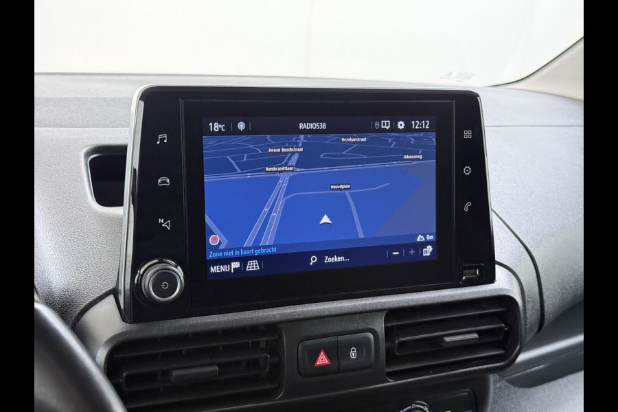 Opel Combo 1.5D 131PK Automaat L2H1 Navi Airco Pdc Dakdragers Apple Carplay Android Auto Cruise DAB Edition Schuifdeur Betonplex Wandbetimmering Bott Inbouwkast Regen-Lichtsensor 1e Eigenaar Origineel Nederlandse Bedrijfswagen