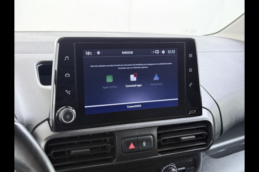 Opel Combo 1.5D 131PK Automaat L2H1 Navi Airco Pdc Dakdragers Apple Carplay Android Auto Cruise DAB Edition Schuifdeur Betonplex Wandbetimmering Bott Inbouwkast Regen-Lichtsensor 1e Eigenaar Origineel Nederlandse Bedrijfswagen
