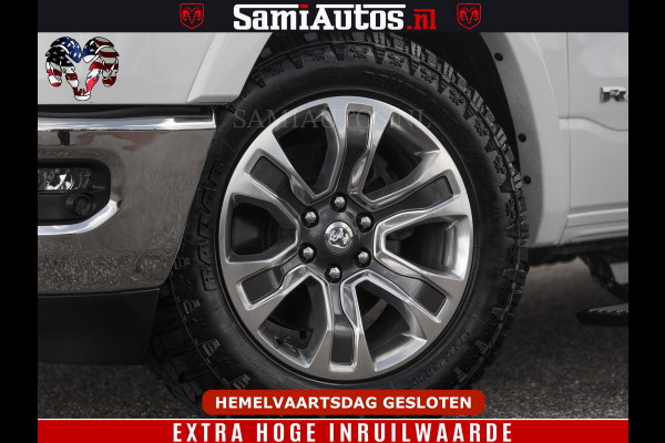 Dodge Ram BOM VOL | 5.7 V8 HEMI 402 PK | LUCHTVERING | ADAPTIVE CRUISE | PANODAK | 360 CAMERA | OPEN UITLAAT KLEP | CREW CAB | DUBBELE CABINE | 5 PERSOONS | DC |