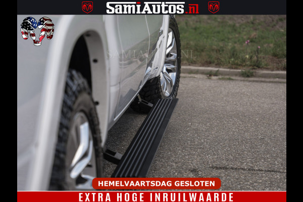 Dodge Ram BOM VOL | 5.7 V8 HEMI 402 PK | LUCHTVERING | ADAPTIVE CRUISE | PANODAK | 360 CAMERA | OPEN UITLAAT KLEP | CREW CAB | DUBBELE CABINE | 5 PERSOONS | DC |