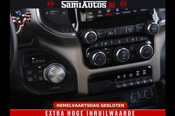 Dodge Ram BOM VOL | 5.7 V8 HEMI 402 PK | LUCHTVERING | ADAPTIVE CRUISE | PANODAK | 360 CAMERA | OPEN UITLAAT KLEP | CREW CAB | DUBBELE CABINE | 5 PERSOONS | DC |