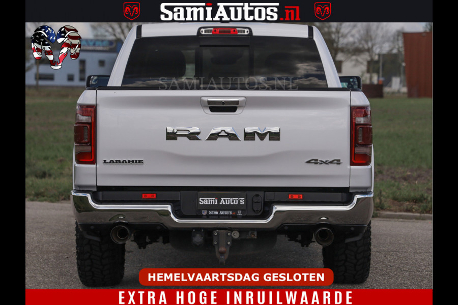 Dodge Ram BOM VOL | 5.7 V8 HEMI 402 PK | LUCHTVERING | ADAPTIVE CRUISE | PANODAK | 360 CAMERA | OPEN UITLAAT KLEP | CREW CAB | DUBBELE CABINE | 5 PERSOONS | DC |