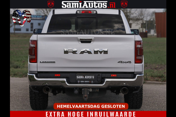 Dodge Ram BOM VOL | 5.7 V8 HEMI 402 PK | LUCHTVERING | ADAPTIVE CRUISE | PANODAK | 360 CAMERA | OPEN UITLAAT KLEP | CREW CAB | DUBBELE CABINE | 5 PERSOONS | DC |