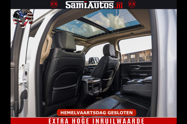 Dodge Ram BOM VOL | 5.7 V8 HEMI 402 PK | LUCHTVERING | ADAPTIVE CRUISE | PANODAK | 360 CAMERA | OPEN UITLAAT KLEP | CREW CAB | DUBBELE CABINE | 5 PERSOONS | DC |