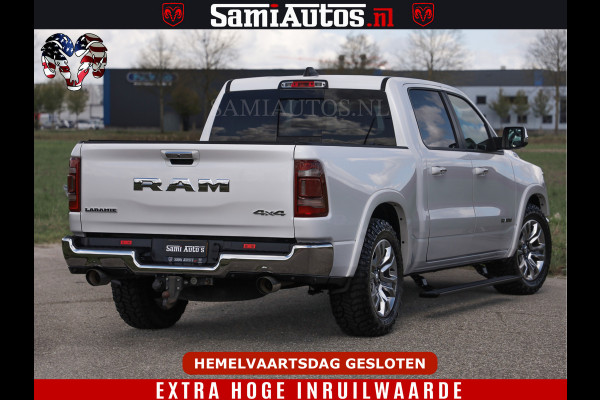 Dodge Ram BOM VOL | 5.7 V8 HEMI 402 PK | LUCHTVERING | ADAPTIVE CRUISE | PANODAK | 360 CAMERA | OPEN UITLAAT KLEP | CREW CAB | DUBBELE CABINE | 5 PERSOONS | DC |