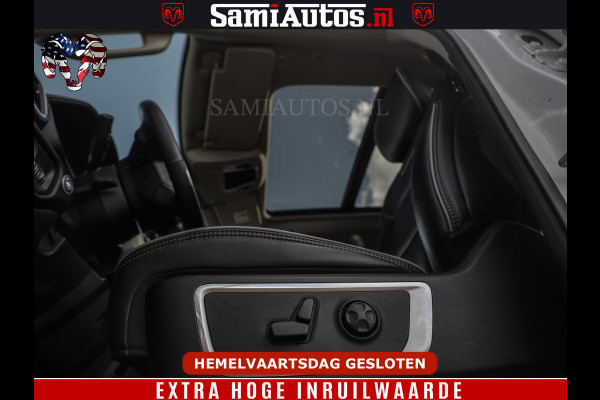 Dodge Ram BOM VOL | 5.7 V8 HEMI 402 PK | LUCHTVERING | ADAPTIVE CRUISE | PANODAK | 360 CAMERA | OPEN UITLAAT KLEP | CREW CAB | DUBBELE CABINE | 5 PERSOONS | DC |