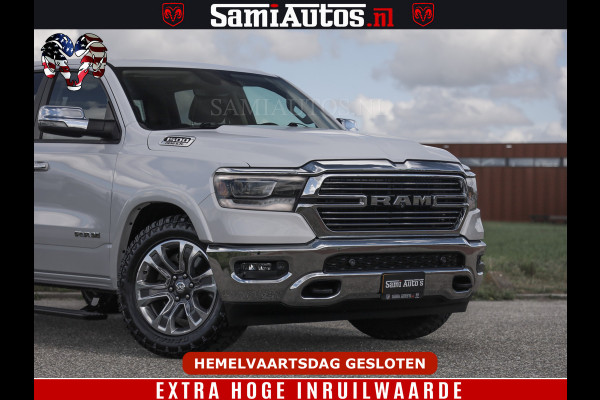 Dodge Ram BOM VOL | 5.7 V8 HEMI 402 PK | LUCHTVERING | ADAPTIVE CRUISE | PANODAK | 360 CAMERA | OPEN UITLAAT KLEP | CREW CAB | DUBBELE CABINE | 5 PERSOONS | DC |