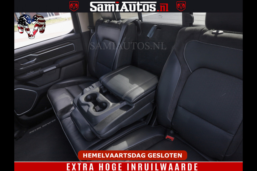 Dodge Ram BOM VOL | 5.7 V8 HEMI 402 PK | LUCHTVERING | ADAPTIVE CRUISE | PANODAK | 360 CAMERA | OPEN UITLAAT KLEP | CREW CAB | DUBBELE CABINE | 5 PERSOONS | DC |