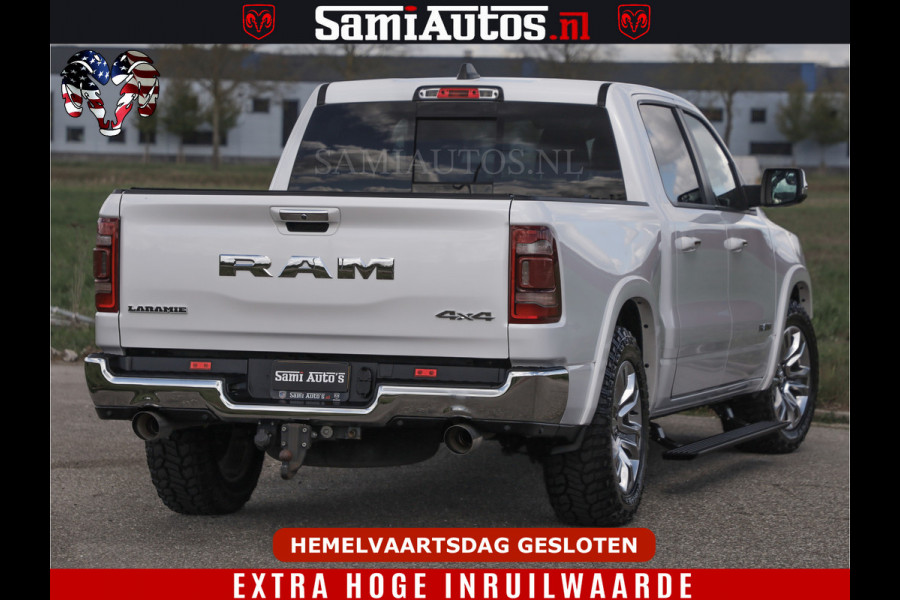 Dodge Ram BOM VOL | 5.7 V8 HEMI 402 PK | LUCHTVERING | ADAPTIVE CRUISE | PANODAK | 360 CAMERA | OPEN UITLAAT KLEP | CREW CAB | DUBBELE CABINE | 5 PERSOONS | DC |