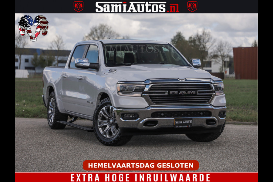 Dodge Ram BOM VOL | 5.7 V8 HEMI 402 PK | LUCHTVERING | ADAPTIVE CRUISE | PANODAK | 360 CAMERA | OPEN UITLAAT KLEP | CREW CAB | DUBBELE CABINE | 5 PERSOONS | DC |
