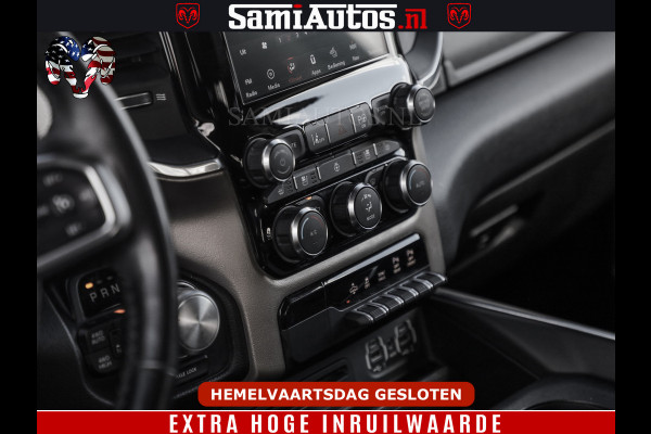 Dodge Ram BOM VOL | 5.7 V8 HEMI 402 PK | LUCHTVERING | ADAPTIVE CRUISE | PANODAK | 360 CAMERA | OPEN UITLAAT KLEP | CREW CAB | DUBBELE CABINE | 5 PERSOONS | DC |