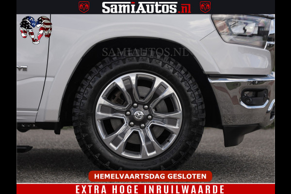 Dodge Ram BOM VOL | 5.7 V8 HEMI 402 PK | LUCHTVERING | ADAPTIVE CRUISE | PANODAK | 360 CAMERA | OPEN UITLAAT KLEP | CREW CAB | DUBBELE CABINE | 5 PERSOONS | DC |