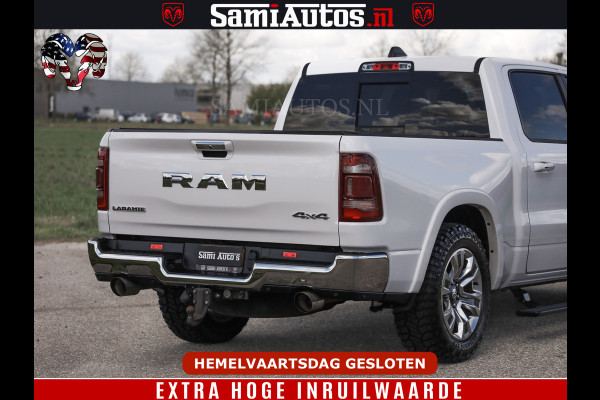 Dodge Ram BOM VOL | 5.7 V8 HEMI 402 PK | LUCHTVERING | ADAPTIVE CRUISE | PANODAK | 360 CAMERA | OPEN UITLAAT KLEP | CREW CAB | DUBBELE CABINE | 5 PERSOONS | DC |