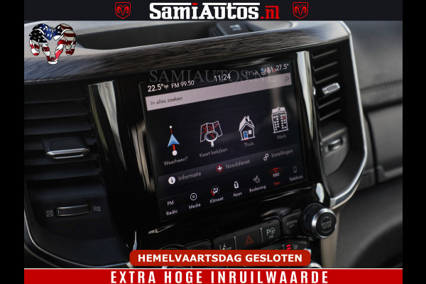 Dodge Ram BOM VOL | 5.7 V8 HEMI 402 PK | LUCHTVERING | ADAPTIVE CRUISE | PANODAK | 360 CAMERA | OPEN UITLAAT KLEP | CREW CAB | DUBBELE CABINE | 5 PERSOONS | DC |