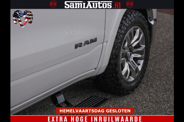 Dodge Ram BOM VOL | 5.7 V8 HEMI 402 PK | LUCHTVERING | ADAPTIVE CRUISE | PANODAK | 360 CAMERA | OPEN UITLAAT KLEP | CREW CAB | DUBBELE CABINE | 5 PERSOONS | DC |