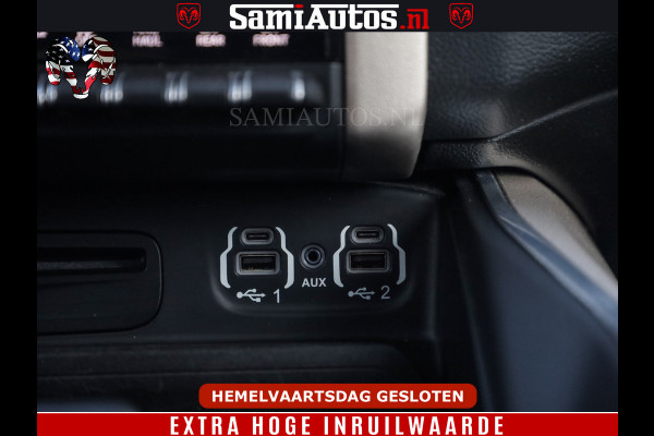 Dodge Ram BOM VOL | 5.7 V8 HEMI 402 PK | LUCHTVERING | ADAPTIVE CRUISE | PANODAK | 360 CAMERA | OPEN UITLAAT KLEP | CREW CAB | DUBBELE CABINE | 5 PERSOONS | DC |
