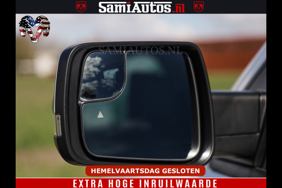 Dodge Ram BOM VOL | 5.7 V8 HEMI 402 PK | LUCHTVERING | ADAPTIVE CRUISE | PANODAK | 360 CAMERA | OPEN UITLAAT KLEP | CREW CAB | DUBBELE CABINE | 5 PERSOONS | DC |