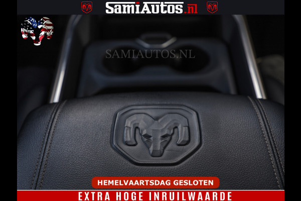Dodge Ram BOM VOL | 5.7 V8 HEMI 402 PK | LUCHTVERING | ADAPTIVE CRUISE | PANODAK | 360 CAMERA | OPEN UITLAAT KLEP | CREW CAB | DUBBELE CABINE | 5 PERSOONS | DC |