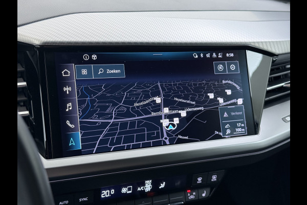 Audi Q4 e-tron 35 Advanced Edition SOH 91% Adap.Cruise Adap.Demping Apple Carplay Android Auto Stoelverwarming Navi Ecc Camera Pdc Matrix Led Elek.Achterklep Privacy Glas Wifi 1e Eigenaar Origineel Nederlandse Auto
