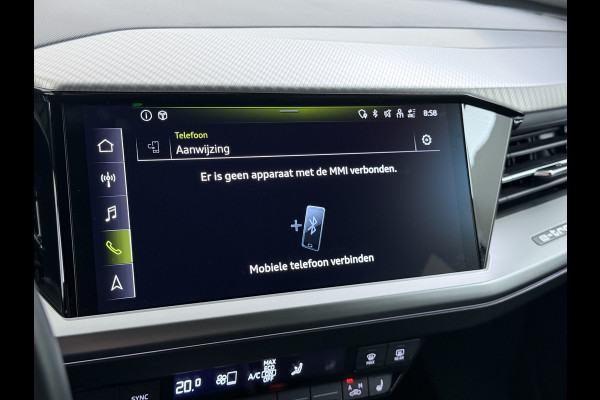 Audi Q4 e-tron 35 Advanced Edition SOH 91% Adap.Cruise Adap.Demping Apple Carplay Android Auto Stoelverwarming Navi Ecc Camera Pdc Matrix Led Elek.Achterklep Privacy Glas Wifi 1e Eigenaar Origineel Nederlandse Auto