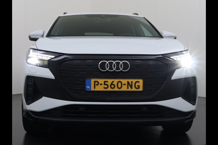 Audi Q4 e-tron 35 Advanced Edition SOH 91% Adap.Cruise Adap.Demping Apple Carplay Android Auto Stoelverwarming Navi Ecc Camera Pdc Matrix Led Elek.Achterklep Privacy Glas Wifi 1e Eigenaar Origineel Nederlandse Auto