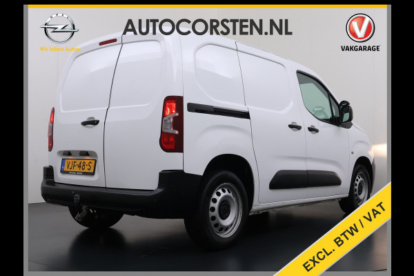 Peugeot Partner 1.5 HDI 102PK Trekhaak Apple Carplay Android Auto Euro 6 Navi* Airco Cruise Control Premium Schuifdeur Betonplex Vloer Bott-Inbouwkast Tussenwand 1e Eigenaar 1.000 Trekgewicht Origineel Nederlandse Auto