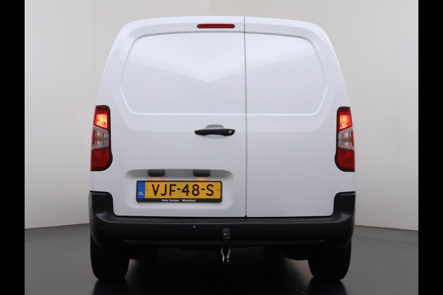 Peugeot Partner 1.5 HDI 102PK Trekhaak Apple Carplay Android Auto Euro 6 Navi* Airco Cruise Control Premium Schuifdeur Betonplex Vloer Bott-Inbouwkast Tussenwand 1e Eigenaar 1.000 Trekgewicht Origineel Nederlandse Auto
