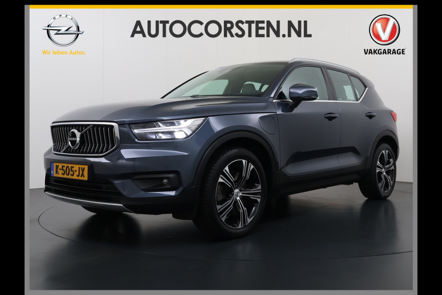 Volvo XC40 T5 262PK Autom. Plugin-Hybrid Leder Trekhaak Harman&Kardon® Navi Ecc Camera Apple Carplay Android Auto Pdc Recharge Business Pro Elek.Achterklep Lmv Led Isofix DAB Lane Keeping Cross Traffic Alert BLIS Road Sign Info 1.800KG Trekvermogen 1e Eigenaar
