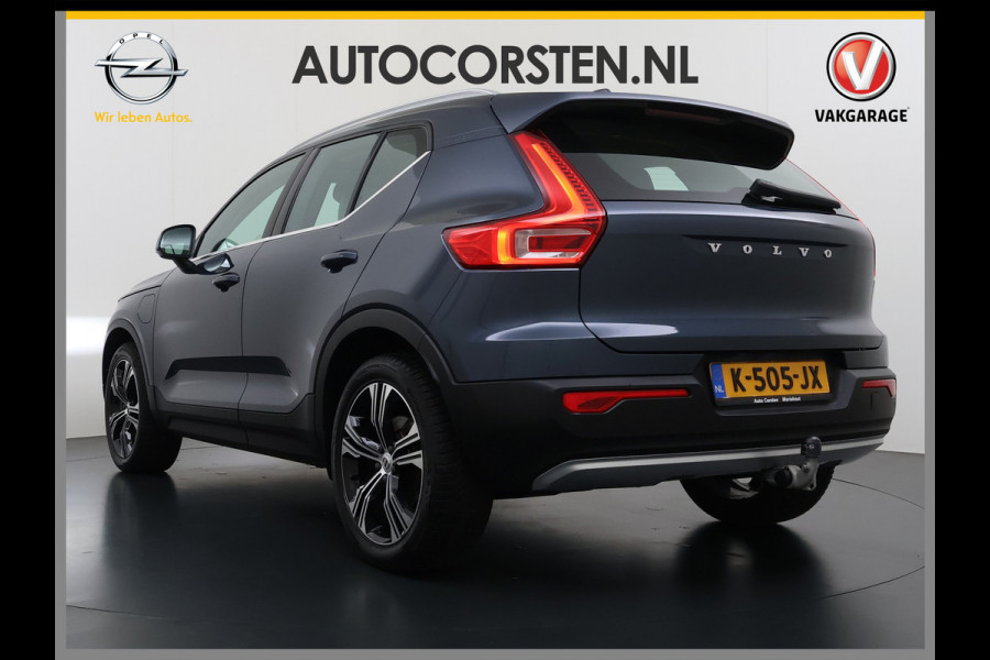 Volvo XC40 T5 262PK Autom. Plugin-Hybrid Leder Trekhaak Harman&Kardon® Navi Ecc Camera Apple Carplay Android Auto Pdc Recharge Business Pro Elek.Achterklep Lmv Led Isofix DAB Lane Keeping Cross Traffic Alert BLIS Road Sign Info 1.800KG Trekvermogen 1e Eigenaar