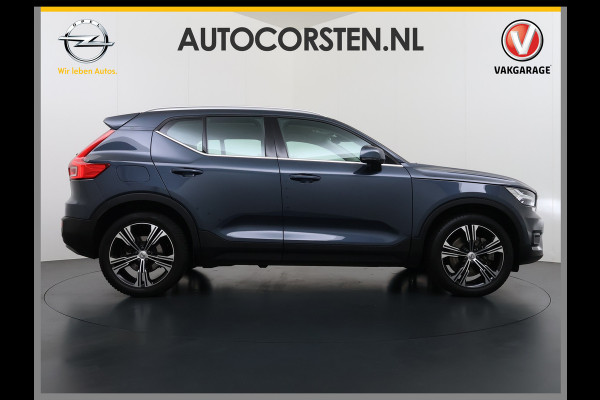 Volvo XC40 T5 262PK Autom. Plugin-Hybrid Leder Trekhaak Harman&Kardon® Navi Ecc Camera Apple Carplay Android Auto Pdc Recharge Business Pro Elek.Achterklep Lmv Led Isofix DAB Lane Keeping Cross Traffic Alert BLIS Road Sign Info 1.800KG Trekvermogen 1e Eigenaar